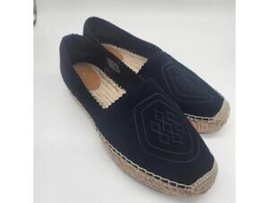 Flawless UGG Heidi Perforated Espadrille In Black Suede 11